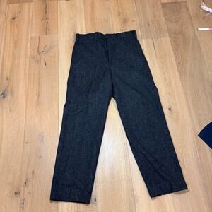 Vintage LL Bean Wool Herringbone Hunting Pants. Outdoor Hiking Made in USA. 90s